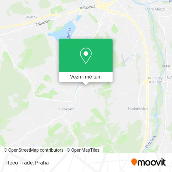 Iteco Trade mapa