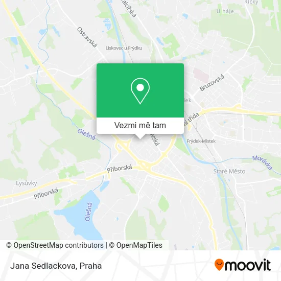Jana Sedlackova mapa