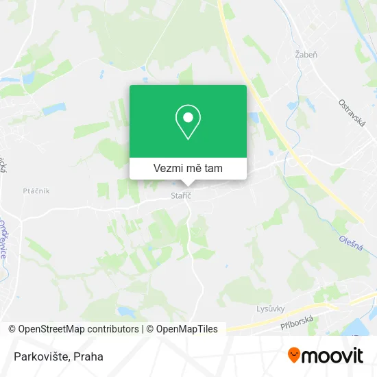 Parkovište mapa