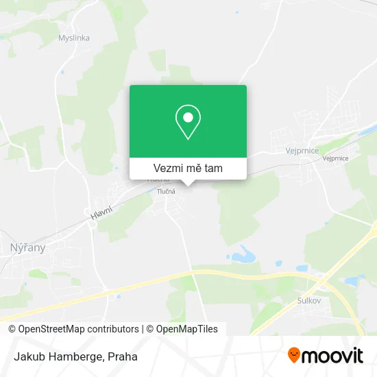 Jakub Hamberge mapa