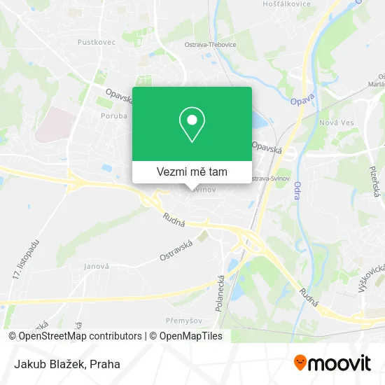 Jakub Blažek mapa
