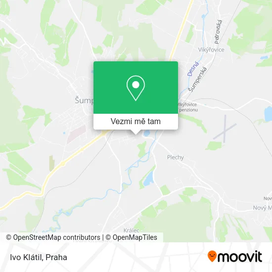 Ivo Klátil mapa