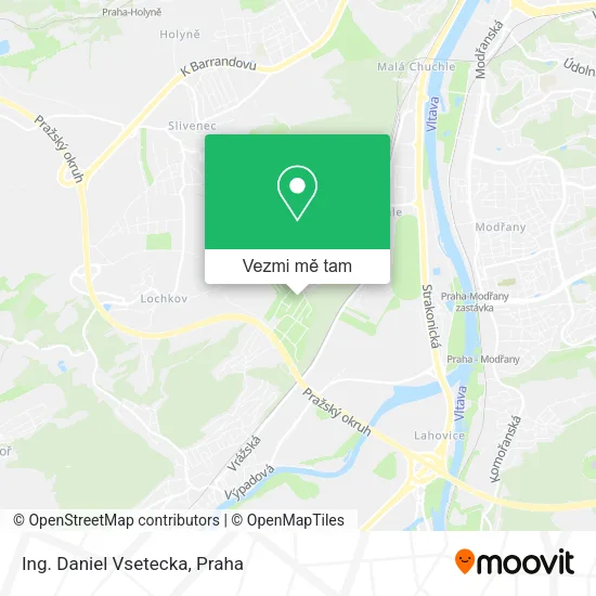 Ing. Daniel Vsetecka mapa