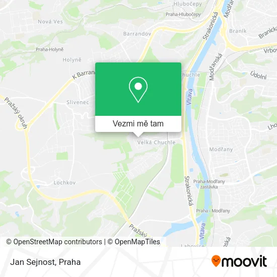Jan Sejnost mapa