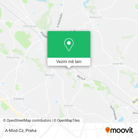 A-Mod.Cz mapa