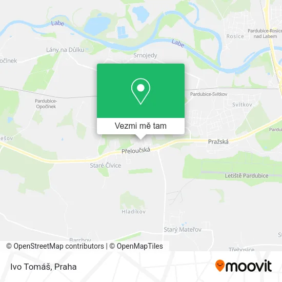 Ivo Tomáš mapa