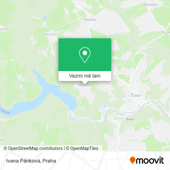Ivana Pánková mapa