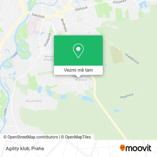 Agility klub mapa