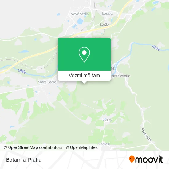 Botamia mapa