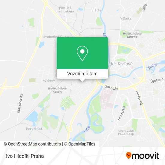 Ivo Hladík mapa