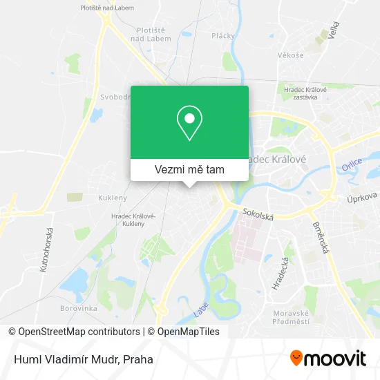 Huml Vladimír Mudr mapa