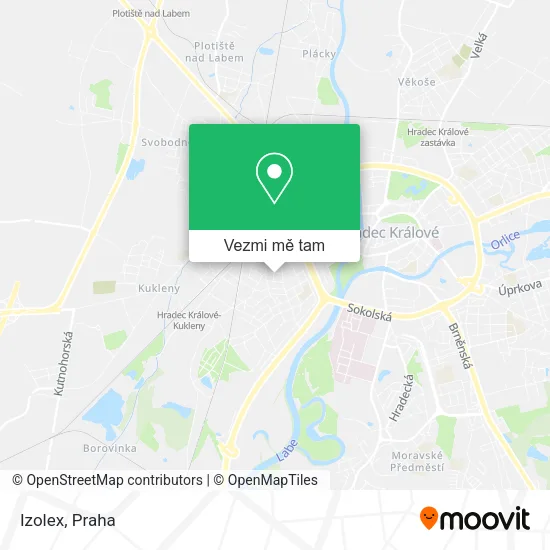 Izolex mapa
