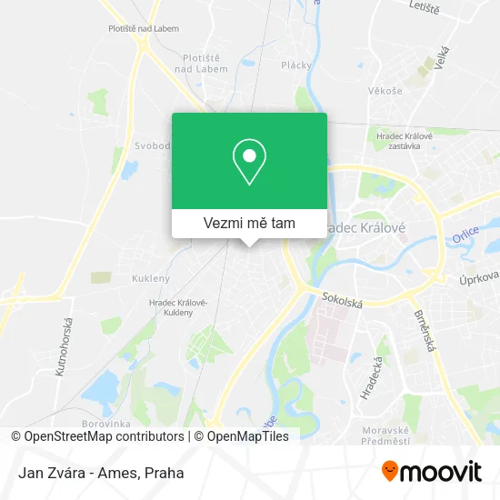 Jan Zvára - Ames mapa
