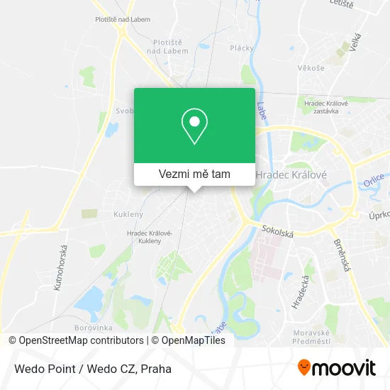 Wedo Point / Wedo CZ mapa
