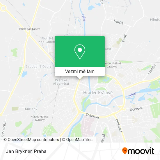 Jan Brykner mapa