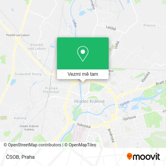 ČSOB mapa