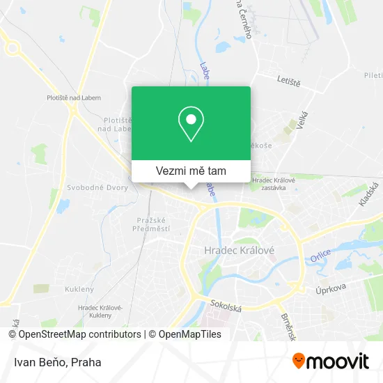 Ivan Beňo mapa