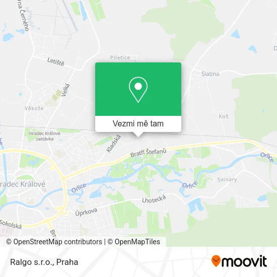 Ralgo s.r.o. mapa