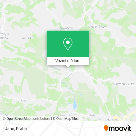 Janc mapa