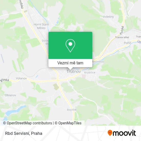 Rbd Servisní mapa