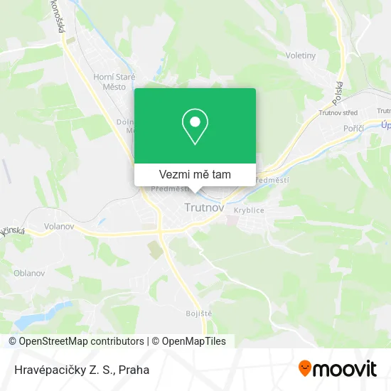 Hravépacičky Z. S. mapa