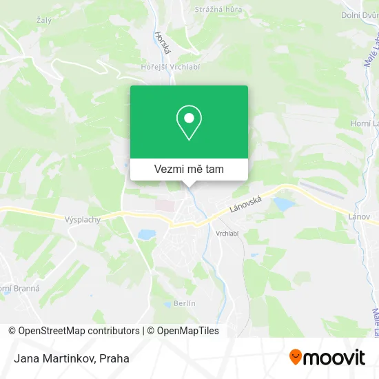 Jana Martinkov mapa