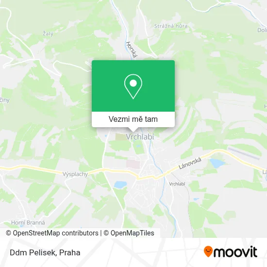 Ddm Pelisek mapa