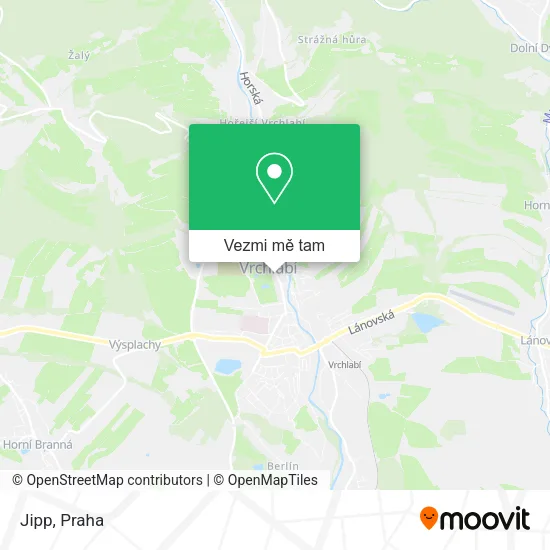 Jipp mapa