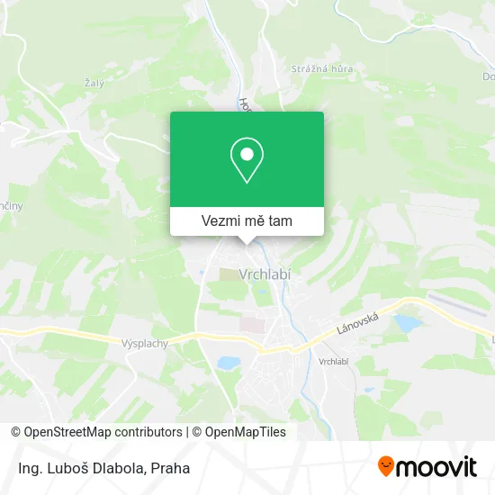 Ing. Luboš Dlabola mapa