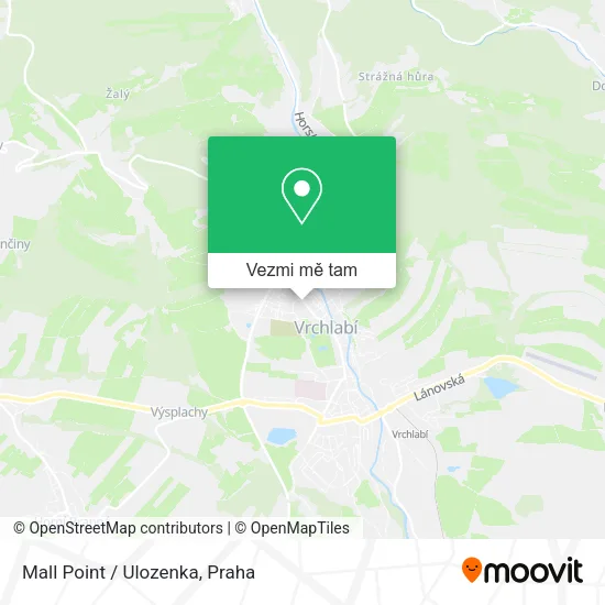 Mall Point / Ulozenka mapa