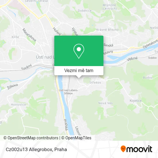 Cz002u13 Allegrobox mapa