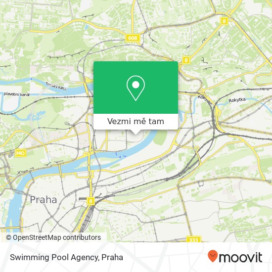 Swimming Pool Agency mapa