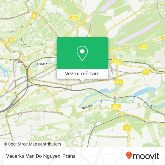 Večerka Van Do Nguyen mapa