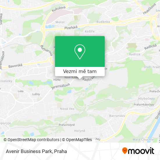 Avenir Business Park mapa