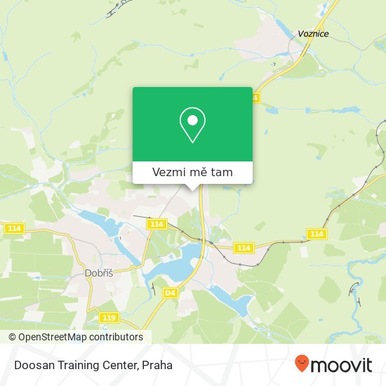Doosan Training Center mapa