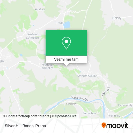 Silver Hill Ranch mapa