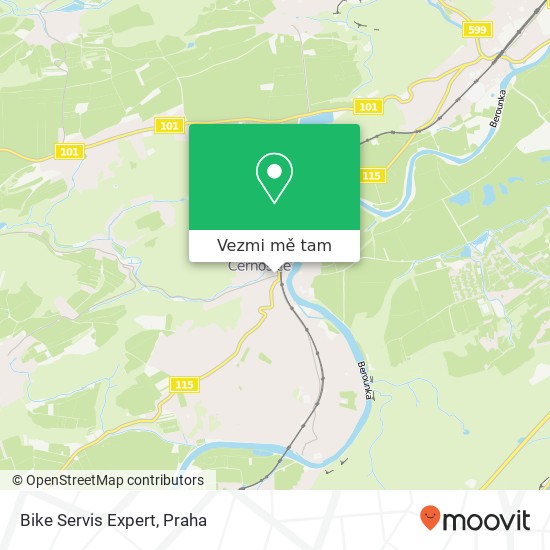 Bike Servis Expert mapa