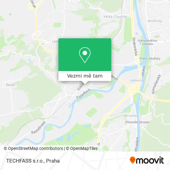 TECHFASS s.r.o. mapa