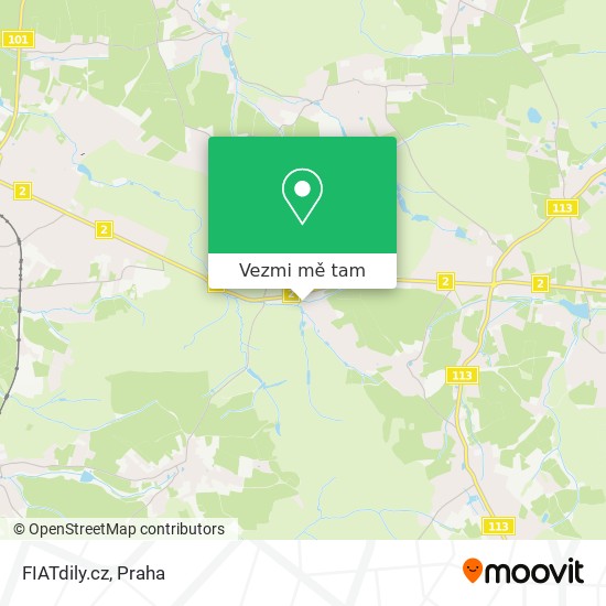FIATdily.cz mapa