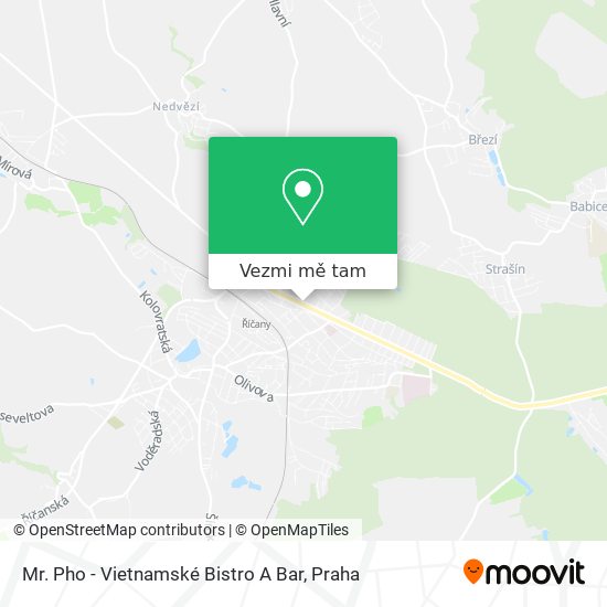 Mr. Pho - Vietnamské Bistro A Bar mapa