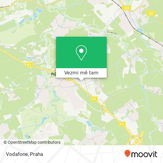 Vodafone mapa