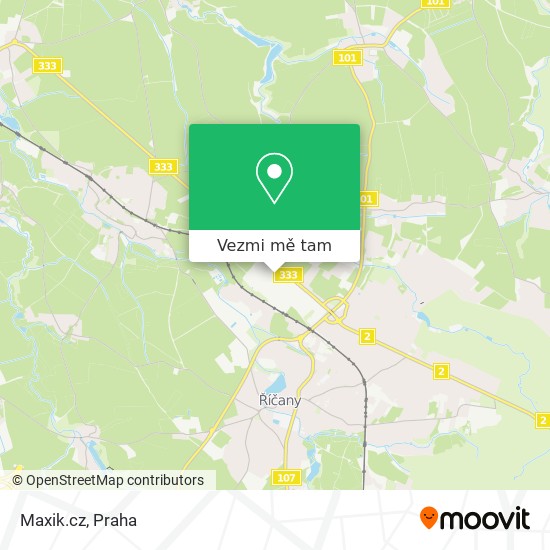 Maxik.cz mapa