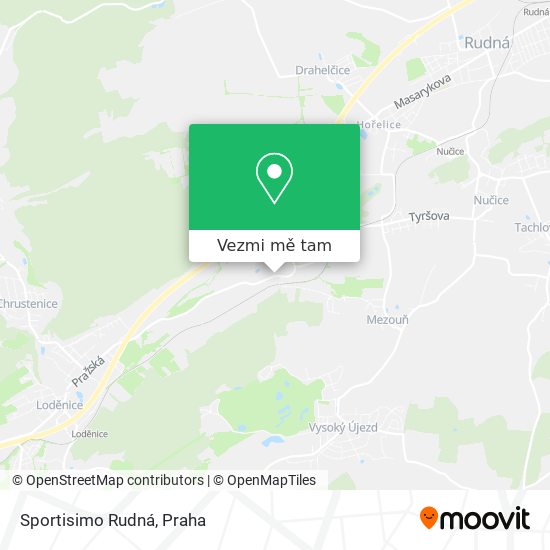 Sportisimo Rudná mapa