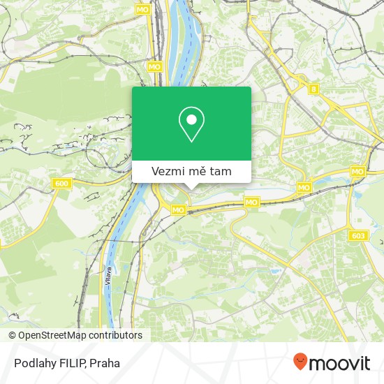 Podlahy FILIP mapa