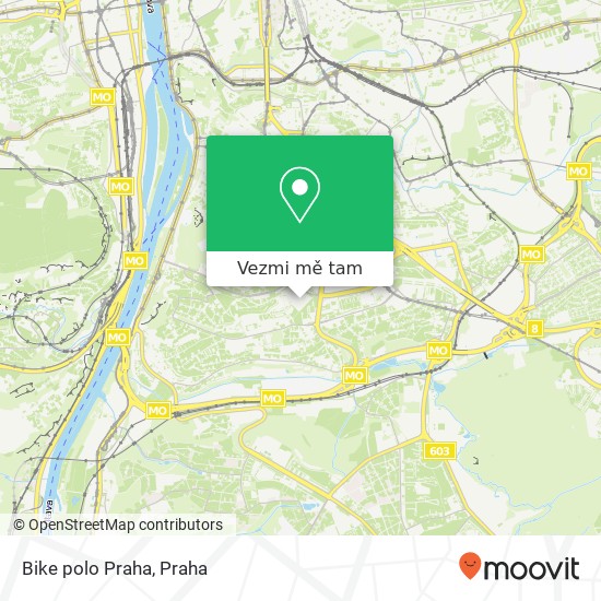 Bike polo Praha mapa