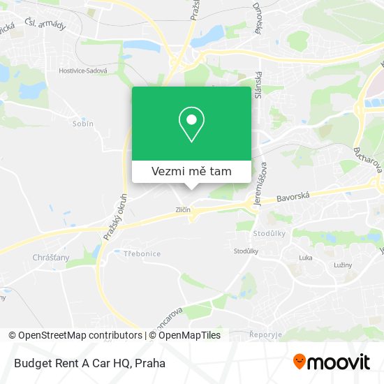 Budget Rent A Car HQ mapa