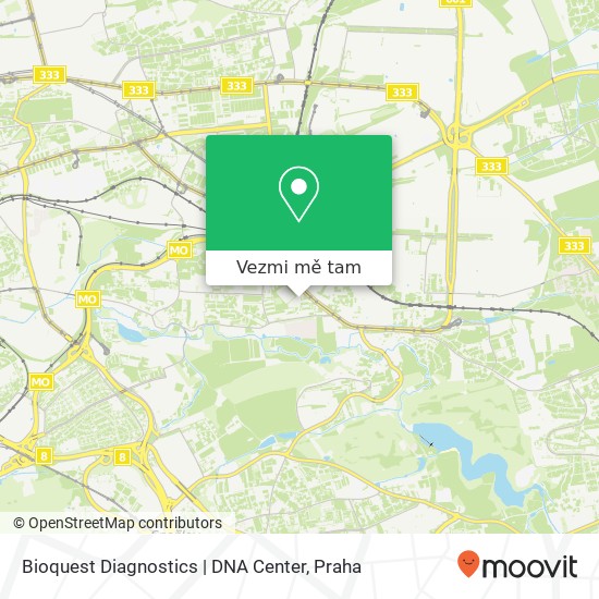 Bioquest Diagnostics | DNA Center mapa