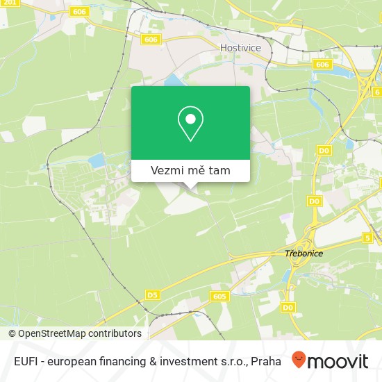 EUFI - european financing & investment s.r.o. mapa