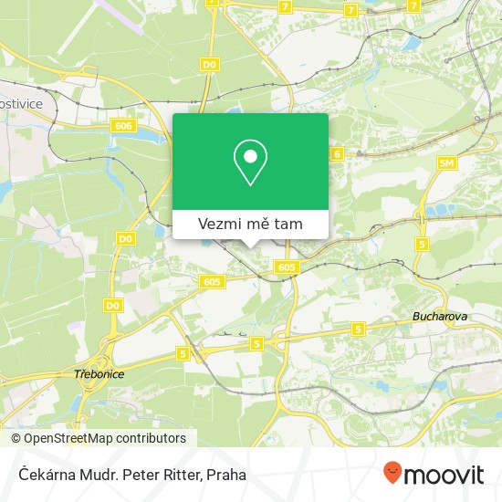 Čekárna Mudr. Peter Ritter mapa