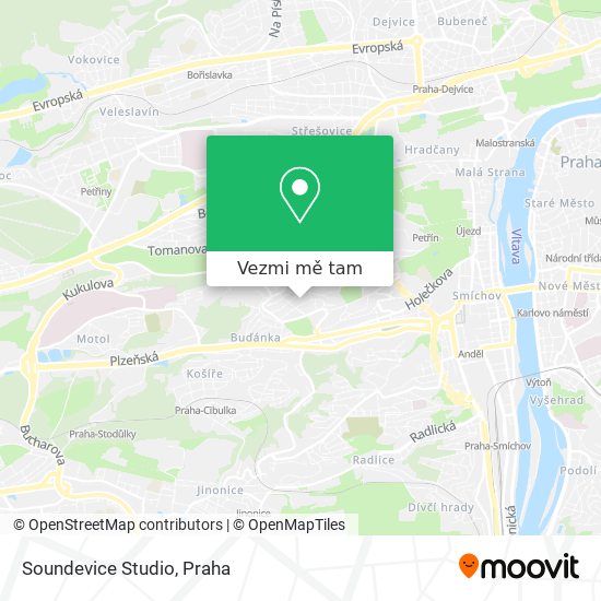 Soundevice Studio mapa